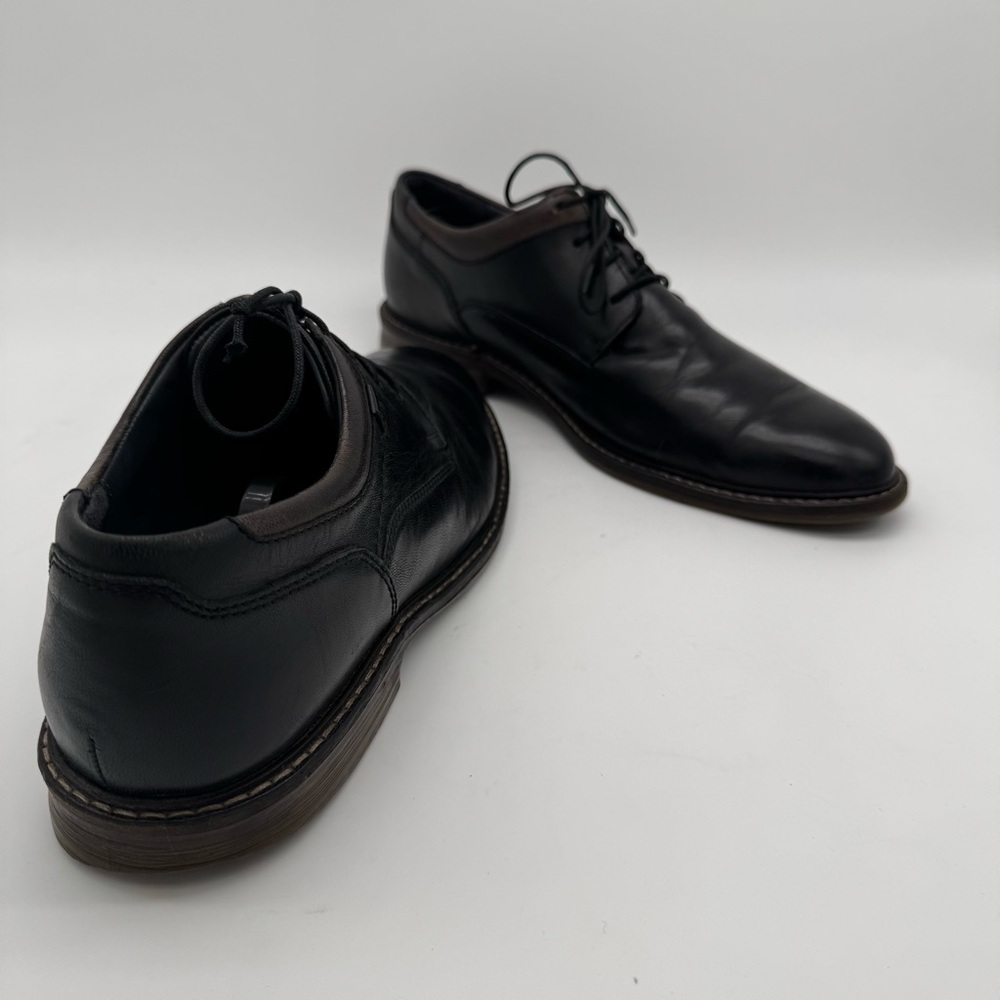 Josef Seibel Earl Black Leather Oxford Size 45/11-11.5 - Picture 14 of 15